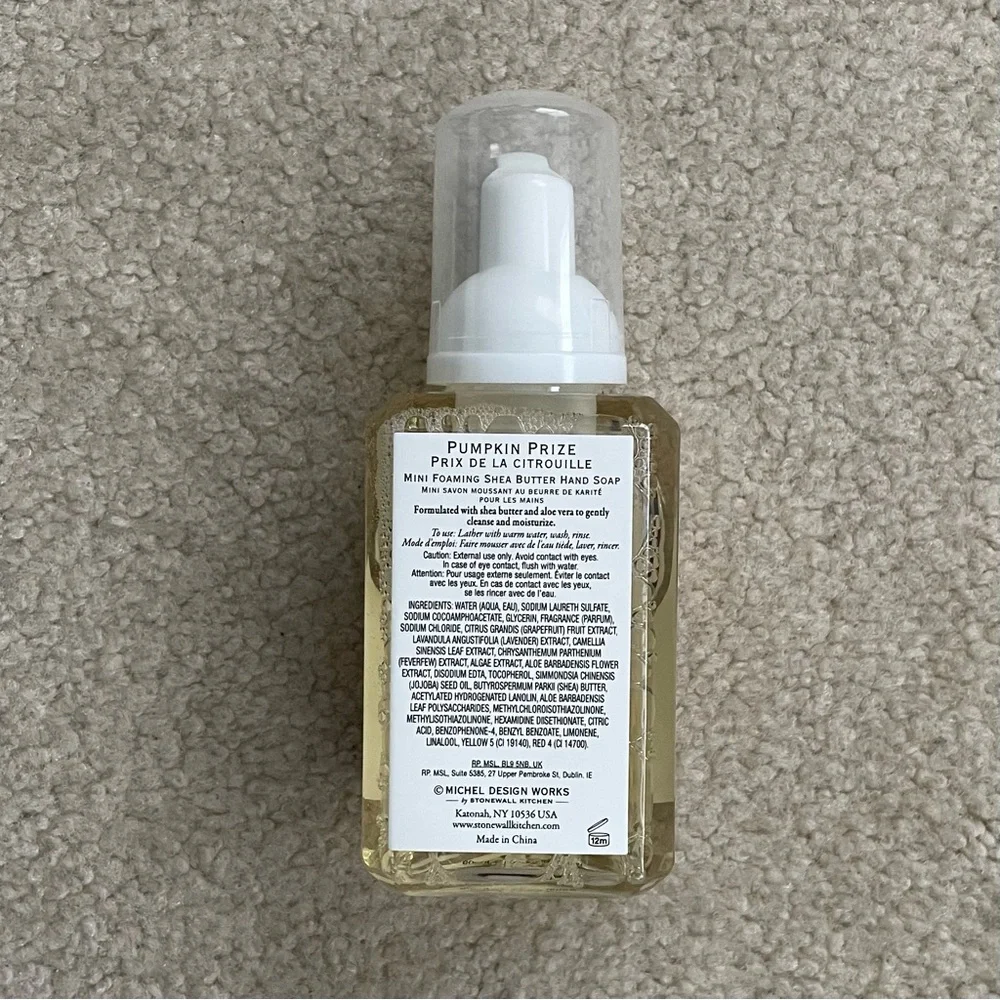 Michel Design Works Pumpkin Prize Mini Foaming Hand Soap